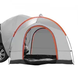 VEVOR Dachzelt Busvorzelt für 6-8 Personen - Wasserdichtes PU2000 mm Zelt für SUVs und Vans, ideal für Camping und Abenteuer mit viel Platz und Moskitonetz