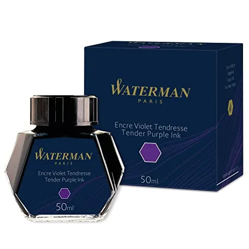 Waterman Füllertinte im Tintenfass | Tender Purple | Tintenflacon mit 50 ml
