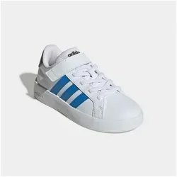 adidas Grand Court 3.0 Kinder Sneakers – ftwr white-lucid ray blue-aurora onix (01F7) 13.5K - Stylische Kinder Sneakers von adidas mit bequemem Tragekomfort, ideal für den Alltag. Perfekt für aktive Kinder, die modische Unterstützung suchen.