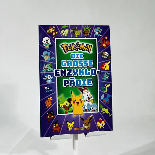 Pokémon: Die große Enzyklopädie - Lexika für Kinder & Jugendliche, umfassendes Nachschlagewerk mit vielen Informationen und Bildern zu Pokémon für junge Trainer.
