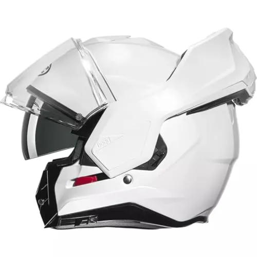 HJC Helmets Unisex I100 HELMET, PEARL WHITE, M EU - Motorradhelm in elegantem Perlweiß, bietet überlegene Sicherheit und Komfort für anspruchsvolle Fahrer.