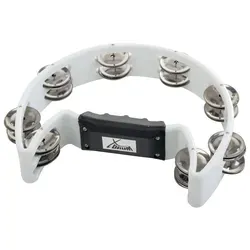 XDrum TM-1 Hand Tambourin Weiß