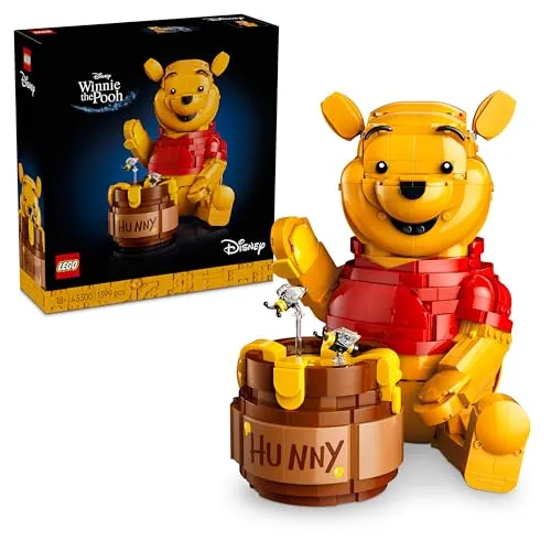 LEGO® Disney Classic 43300 - Winnie Puuh - Komplettes LEGO Set mit 1399 Teilen für kreative Bauprojekte. Ideal für Disney-Fans ab 18 Jahren. Verpackt in einer ansprechenden Schachtel.