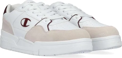 Champion RD PRM Herren Sneaker Leder S22495-CHA-WW 004 white/wine - Größe 47.5 EU - Sportlich-elegante Herren Sneaker aus hochwertigem Leder und Synthetik. Ideal für lässige Outfits, bieten sie hohen Tragekomfort und ein modernes Design – der perfekte Begleiter für jeden Tag.