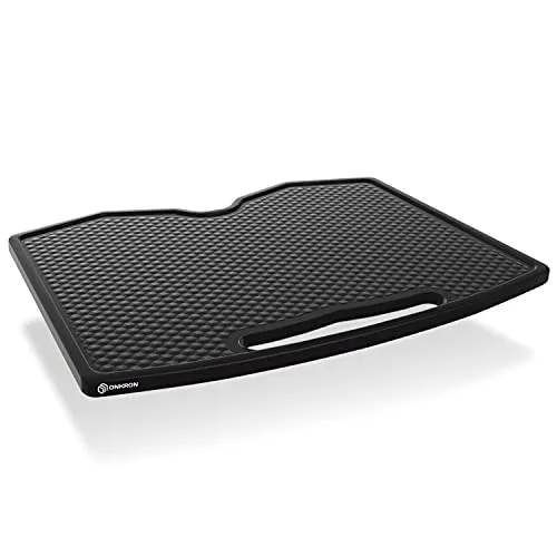 ONKRON TV Ständer Zusatz AV-Ablage für TS1881 - TV-Standfüße mit höhenverstellbarer AV-Ablage für mehr Platz für Multimedia-Geräte, optimale Verarbeitungsqualität und hohe Tragfähigkeit bis 5 kg.
