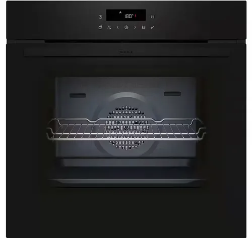 NEFF B2CCJ7BK3 Einbaubackofen, Graphite Grey - Backofen mit Pyrolyse-Reinigung, 7 Beheizungsarten und LED Touch Control für einfache Bedienung und perfekte Ergebnisse.