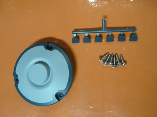 Froli Magnettürhalter flach 2 tlg. - Starker Halt für Ihre Türen - Sonstige Elektroinstallationsartikel mit einer Haltkraft von 6,4 kg, ideal für zuverlässigen Halt und einfache Montage.