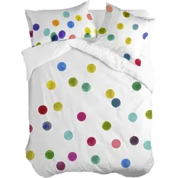 Confetti Bettbezug 135 x 200 cm aus 100% Baumwolle - Bettdeckenbezug in buntem Design mit hochauflösendem Digitaldruck, sorgt für fröhliche Akzente im Schlafzimmer. Hergestellt in Spanien, maschinenwaschbar bei 40ºC.
