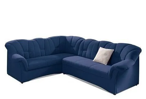 DOMO collection Ecksofa Papenburg B/T/H: 242/190/84 cm L-Form, wahlweise mit Bettfunktion, Langer Schenkel links oder rechts