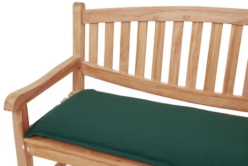 KETTtex Bankauflage Florence 120 cm dunkelgrün - Bequeme Polsterauflage für Gartenbänke, ideal für angenehme Stunden im Freien. Pflegeleicht und aus hochwertigem Material für langanhaltenden Komfort.