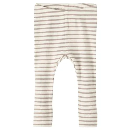 Name IT Unisex Baby Nbnbani XSL Noos Leggings, Pure Cashmere, 110 EU