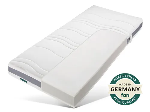 Taschenfederkernmatratze ProVita First Class - Bestseller mit 5-Sterne-Bewertungen - Matratze 90x200 cm, 24 cm hoch, ideal für Rückenschläfer und Seitenschläfer, allergikergeeignet, abnehmbarer Bezug, sehr gute Ventilation für erholsamen Schlaf.