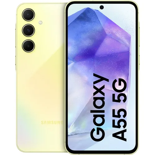 Samsung Galaxy A55 5G - 128GB Lime, 50MP Kamera und 6,6 Zoll Super AMOLED Display für beeindruckende Bilderlebnisse