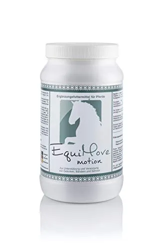 EquiMove Motion - Ergänzungsfuttermittel für Gelenke (1,5 kg) - ⭐ Hochwertige Pellets zur Unterstützung von Gelenken und Bewegungsapparat - ideal für aktive Pferde und in Belastungsphasen. Hergestellt in Deutschland, ohne Cortison und Antibiotika.