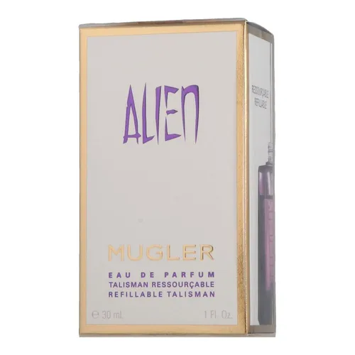 Thierry Mugler Alien - Refillable Eau de Parfum für Damen 30 ml - Eau de Parfum für Damen, orientalischer Duft mit weißem Amber und Jasmin Sambac. Nachfüllbarer Flakon für nachhaltigen Genuss und strahlende Sinnlichkeit.