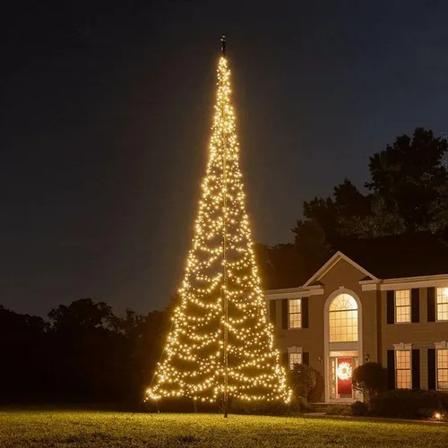 LED Weihnachtsbaum Weihnachts Beleuchtung Lichterbaum Fairybell Ø 3,7m x 8m Deko