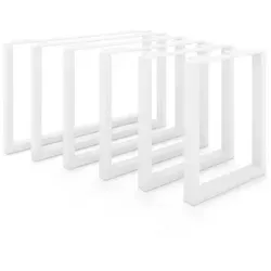 HEVVA Möbelfuß GRAZ - 30 cm Kommodenbeine in Weiß - Zubehör für Möbel, ideal für Kommoden und Schränke, in 7 Größen erhältlich und mit Schraubenset. Perfekt für IKEA Möbel wie Besta und Kallax.