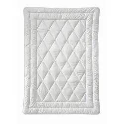 billerbeck Classic Organic 383 Cosicotton Uno 155x220 cm - Bettdecke aus 100% Bio-Baumwolle für nachhaltigen Schlafkomfort, GOTS-zertifiziert und vegan. Ideal für umweltbewusste Schläfer.
