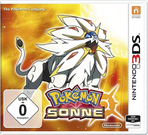 Pokémon Sonne - 3DS [EU Version] - Abenteuer in der neuen Alola-Region! Fange, trainiere und kämpfe mit zahlreichen neuen Pokémon. Wähle deinen Partner und werde Pokémon-Champion in diesem spannenden RPG für die Nintendo 3DS!