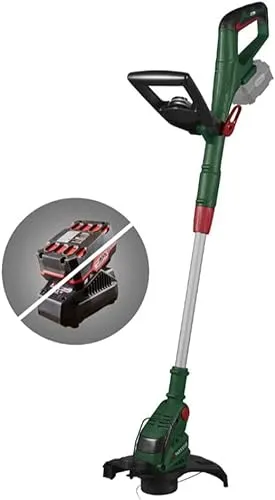 Parkside Akku-Rasentrimmer PRTA 20-Li - Rasentrimmer & Motorsensen, inklusive Akku und Ladegerät, ideal für kabelloses und flexibles Arbeiten im Garten.