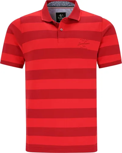 hajo Pikee-Poloshirt mit Zweiton-Blockstreifen Allover - Poloshirt für Herren in Stay Fresh-Qualität, hautsympathisch und atmungsaktiv, ideal für ein frisches Tragegefühl den ganzen Tag.