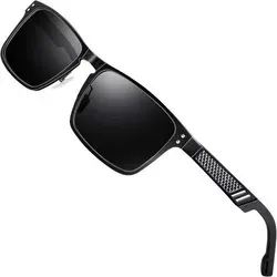 ATTCL Polarisierte Fahren Sonnenbrille Herren – Ultra Leicht Al-Mg Metall - Erleben Sie höchsten Tragekomfort mit der ultra leichten ATTCL Sonnenbrille aus Al-Mg Metall. Die polarisierte Linse blockiert 100% UV-Strahlen und reduziert Blendung – ideal für Autofahren und Outdoor-Aktivitäten.