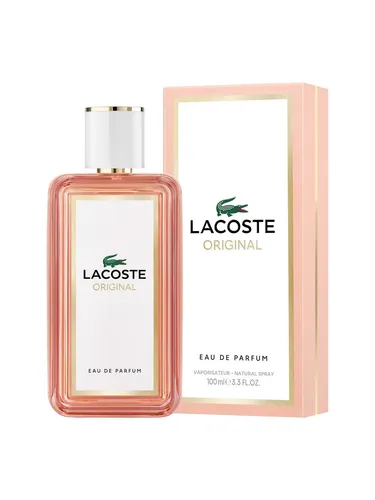 Lacoste Original Femme EdP, 100 ml - Damendüfte mit eleganter und authentischer Weiblichkeit, inspiriert von maskulinen Noten. Ein fruchtiger Duft mit Birne, Ingwer und Jasmin für einen sinnlichen Auftritt.