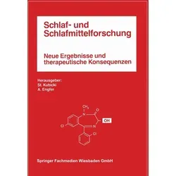 Schlaf- und Schlafmittelforschung von Adalbert Engfer/ Stanislaw Kubicki / Vieweg+Teubner Verlag / Taschenbuch