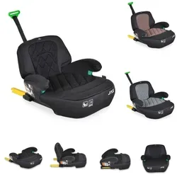 Cangaroo Kindersitz Sitzerhöhung Jax i-Size - Kindersitz Sitzerhöhung i-Size (125-150cm) Gruppe 3 mit Isofix und Top Tether, ergonomisches Design für bequeme Fahrten und abnehmbarer, waschbarer Bezug für einfache Pflege.