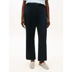 Tommy Hilfiger Curve Chinohose CRV CO GMD SLIM STRAIGHT CHINO in großen Größen blau 52