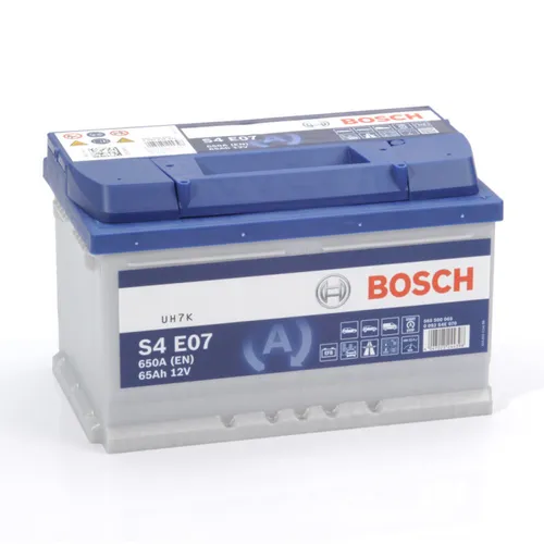 BOSCH Efb Start & Stop Batterie 65 Ah 650A - Autobatterie für Start-Stopp-Systeme, 65 Ah, 650A Kaltstartstrom, kompakte Maße 278x175x175mm für optimale Leistung im Auto.