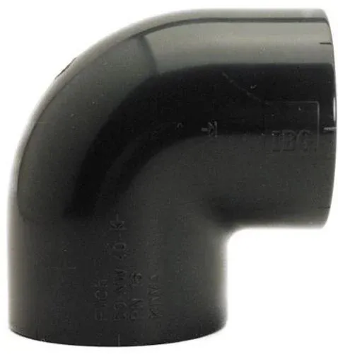 Setma PVC-Klebe-Winkel 90°/Ø 3,2 cm/grau  Winkelfitting