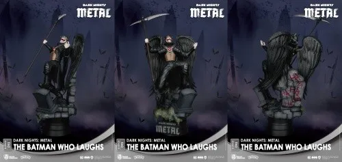 BATMAN The Batman Who Laughs Diorama Stage - Beast Kingdom 16 cm - Sammelfigur aus der DARK KNIGHTS METAL Reihe, detailreich und ideal für Fans. Perfekte Ergänzung für jede Sammlung!