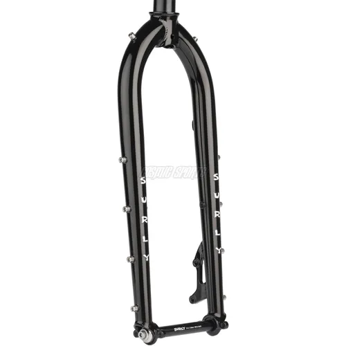 Surly Dinner Fork Stahl Gabel für Mountainbikes, 27.5"/29" - Robuste Stahlgabel für Mountainbikes, geeignet für 27.5" und 29" Räder. Mit 50mm Gabelhöhe und IS Disc-Bremse, ideal für anspruchsvolle Trails und lange Fahrten.