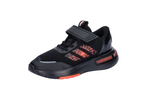 adidas Kinder Sneaker MARVEL SPIDEY Racer EL K - Sneaker mit Spider-Man Design, ideal für Action und Komfort. Aus 20% recycelten Materialien, mit Cloudfoam Dämpfung und praktischem Slip-On-Design.