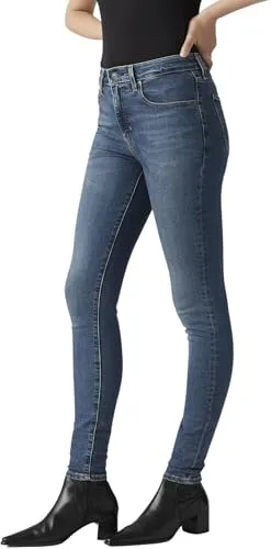 LEVI'S 721 High Rise Skinny Jeans für Damen - Damen Skinny Jeans im Five-Pocket-Style mit hohem Bund und elastischem Denim für optimalen Tragekomfort und eine figurschmeichelnde Passform.