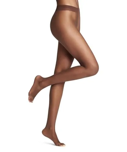FALKE Damen Strumpfhose Shelina Toeless 12 DEN W Ti ultra-transparent einfarbig 1 Stück, Braun Espresso 5188, L