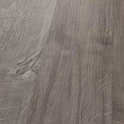 neu.holz Vinylboden Vanola Laminat Selbstklebend rutschfest Antiallergen Bodenbelag PVC-Platten 3,92 m² Slashed Oak