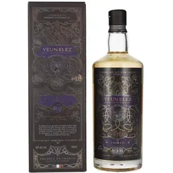Armorik Yeun Elez Whisky Breton Single Malt 46% Vol. 0,7l Geschenkbox - Erleben Sie den torfigen Charakter des Yeun Elez Whisky aus der Bretagne, perfekt für Whisky-Liebhaber. In edler Geschenkbox, ideal für besondere Anlässe.