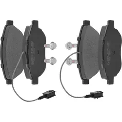f.becker Bremsbelagsatz für FIAT 71770116 vorne rechts und links - Hochwertiger Bremsbelagsatz mit integriertem Verschleißsensor für zuverlässige Bremsleistung. Ideal für Fiat Bravo II. Enthält 4 Bremsbeläge für optimale Sicherheit.