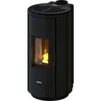 FreePoint Pelletofen CHROME 7 - 7 kW mit stilvoller Stahlverkleidung - Kaminöfen mit eleganter Stahlverkleidung und leistungsstarkem 7 kW Heizoutput, ideal für wohlige Wärme und modernes Design in Ihrem Zuhause.