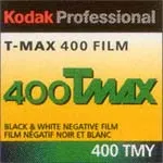 Kodak T-Max 400 135-36 - Schwarzweißfilm mit 400 ASA, ideal für kreative Fotografie und hohe Bildqualität