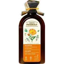 ELFA PHARM GREEN PHARMACY Calendula- und Rosmarinöl-Shampoo für fettiges Haar 350 ml