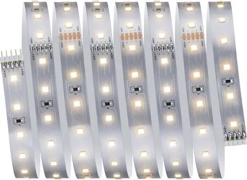 Paulmann LED Strip Erweiterung 2,5m Warmweiß - Beleuchtung: Energieeffizienter LED-Streifen mit warmweißem Licht, perfekt für stimmungsvolle Akzentbeleuchtung in Wohnräumen.