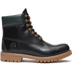 Timberland Herren 6 Inch Lace Up Waterproof Boot - Dark Green - Wanderschuhe aus hochwertigem, wasserdichtem Leder mit 400g PrimaLoft-Isolierung für warme Füße und umweltfreundlichen Materialien. Ideal für Alltag und Freizeit.