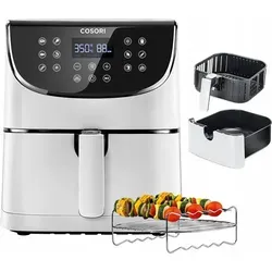 Cosori Premium Fettfreie Friteuse 1700W 5.5L - 11 Gesunde Programme - Weiß