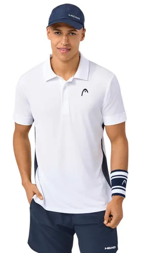 Head Tennis-Polo Slice 2025 - Feuchtigkeitsabsorbierend für Herren - Hochwertiges Tennis-Polo für Herren in Größe XL, ausgestattet mit atmungsaktiven Mesh-Einsätzen und leistungsstarker Mikrofasertechnologie für optimalen Komfort und schnelle Trocknung auf dem Platz.