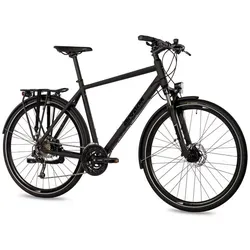 Airtracks Herren Trekking Fahrrad TR.2855 - 28 Zoll Deore 27 Gang - Trekking Fahrrad 28 Zoll mit robuster Shimano Deore 27-Gang-Schaltung und hydraulischen Scheibenbremsen für höchste Sicherheit und Komfort auf jeder Fahrt.