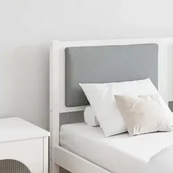 vidaXL Kopfteil aus massivem Kieferholz, 140 cm - Klassisches Bett-Headboard in Weiß, gefertigt aus langlebigem Kiefernholz. Minimalistisches Design fördert eine angenehme Schlafumgebung und passt perfekt zu modernen Schlafzimmern.