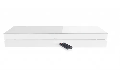 Canton Smart Sounddeck 100 - Weiß - Lautsprecher & Subwoofer, leistungsstarke Soundbar mit Bluetooth-Konnektivität für beeindruckenden Klang und modernes Design.